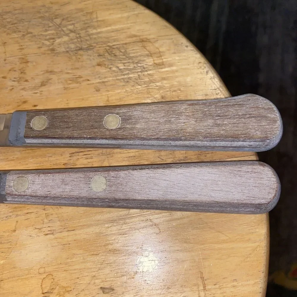 Heritage Stainless By Ka-Bar 2‎ PCs Carving Set 1714